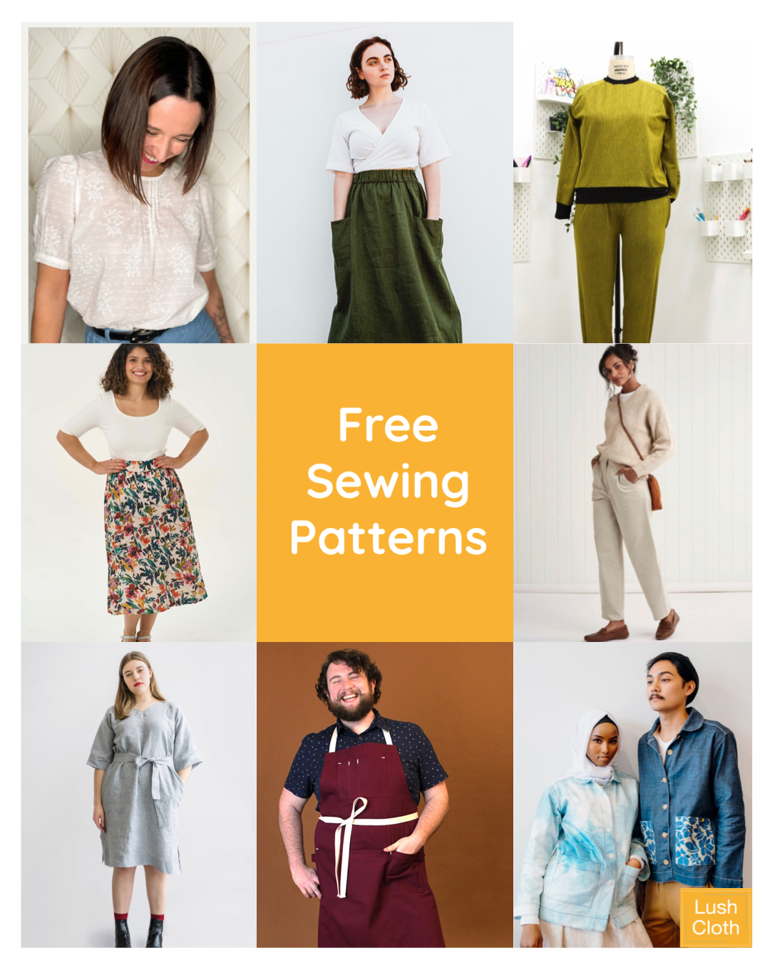 Free Sewing Patterns for beginners and for anyone creating a capsule w ...